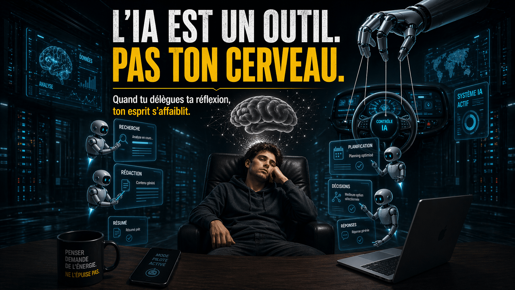l'ia est un outil, pas ton cerveau