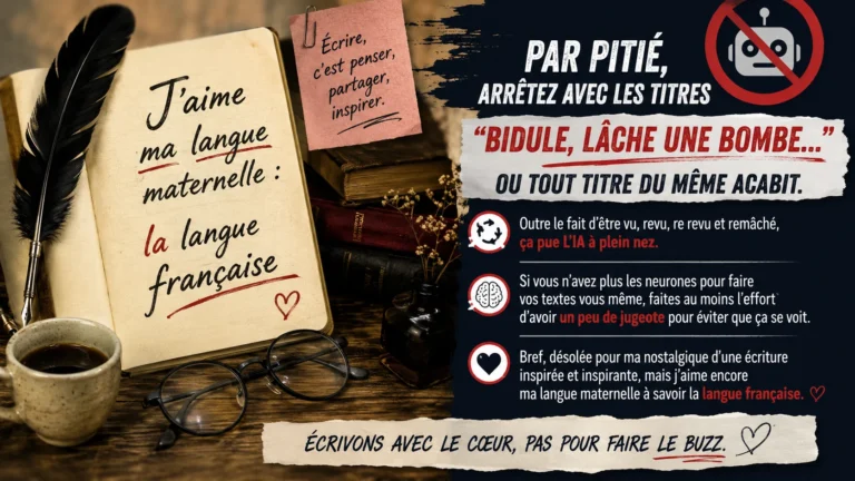 appauvrissement du langage