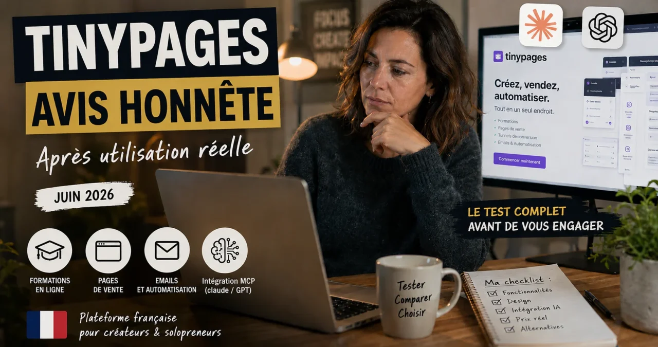 TinyPages : Mon avis honnête